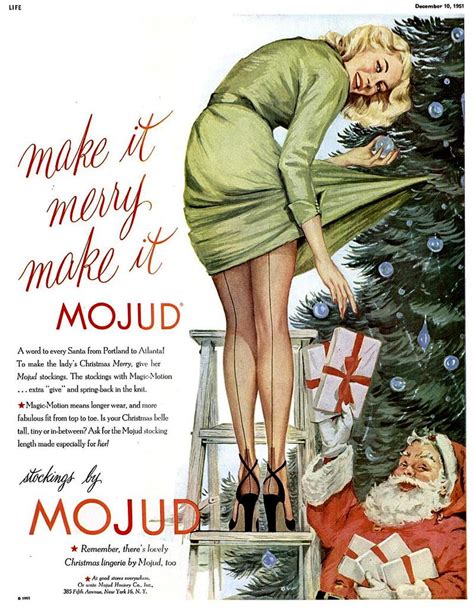Stockings By Mojud 50s Pin Up And Cartoon Girls Art Vintage And