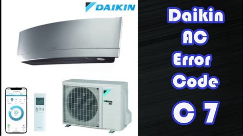 Daikin Air Conditioner Error Code C7 How To Fix Daikin AC Fault Code
