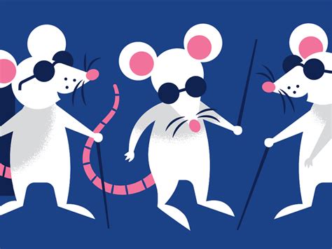 Three Blind Mice By Brad Woodard On Dribbble
