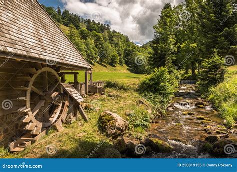 Old Water Mill In The Black Forest Stock Image Image Of Destinations