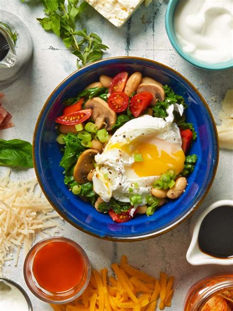 Poached Egg Breakfast Bowls
