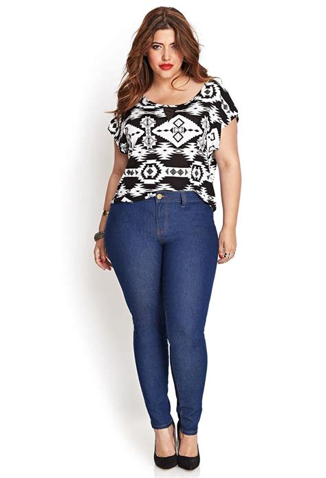 Pin By Angelica White On Thickjuicy And Curvy Plus Size Skinny Jeans