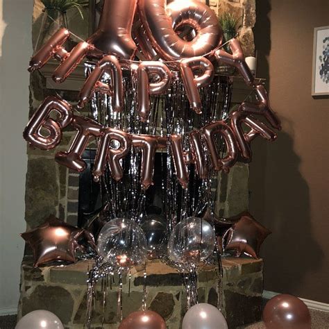 19th Birthday Decorations Party Supplies And Rose Gold Party Etsy In