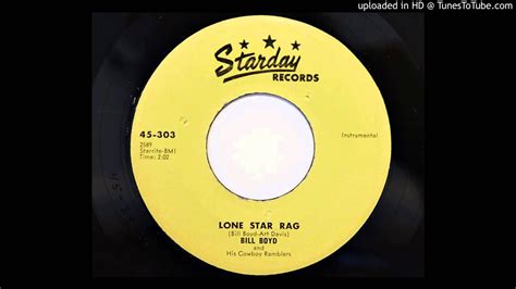 Bill Boyd And His Cowboy Ramblers Lone Star Rag Starday 303