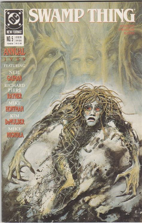 Pop Culture Shop Neil Gaiman Swamp Thing Annual 6 Mike Mignola Rare 1989