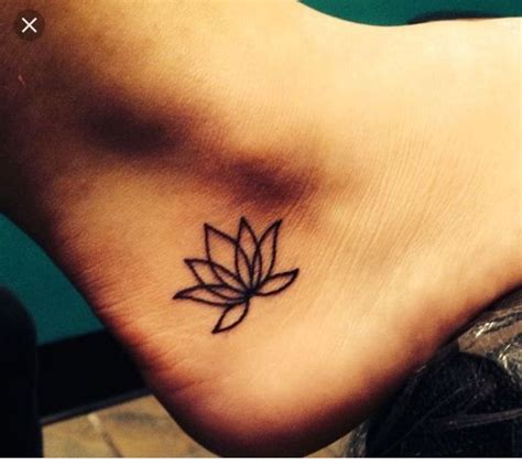 Adorable Lotus Ankle Tattoo Wrist Tattoos Ankle Tattoo Designs