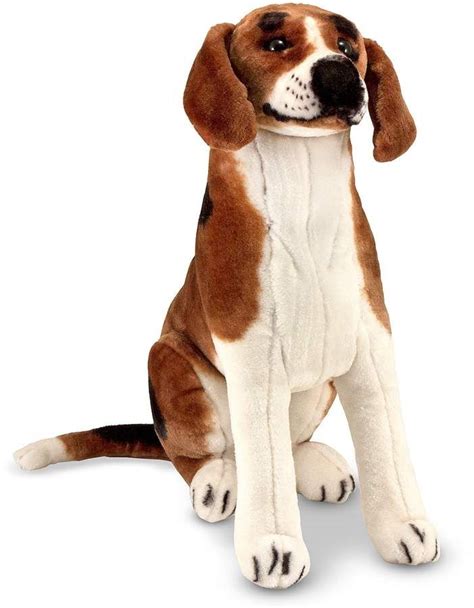 Melissa And Doug Beagle Dog Giant Plush Plush Beagle Beagle Puppy