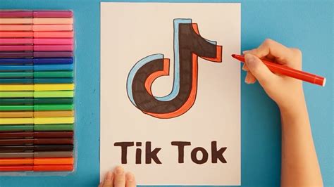 There are 713 tik tok logo for sale on etsy, and they cost 2,14 $ on average. comment dessiner tik tok - Les dessins et coloriage