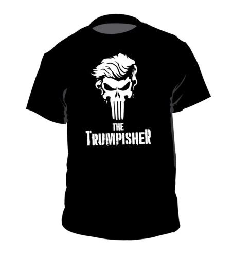 The Trumpisher Shirt Punisher President Donald Trump Marvel Comics T