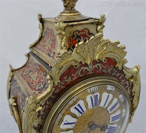 Antiques Atlas A Boulle Tortoishell Mantle Clock By Richard And Co