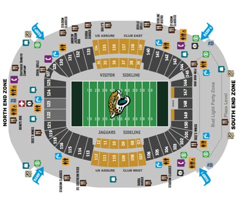 Ticketmaster Ford Field Seating Chart