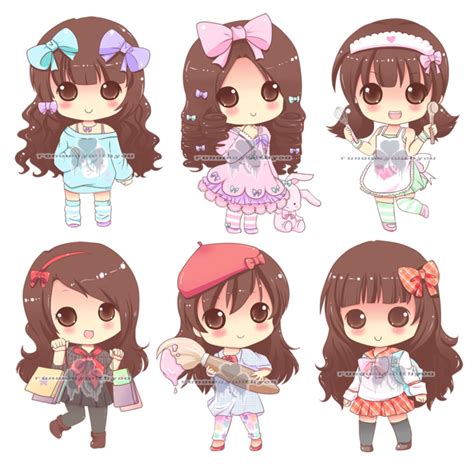 Cute Chibi Girls Anime Photo 38098478 Fanpop