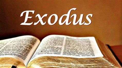 Summary Of The Book Of Exodus Kjv First Assembly Of God Giddings Tx