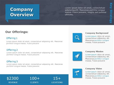 Company Overview Powerpoint Template 5 Company Overview Powerpoint