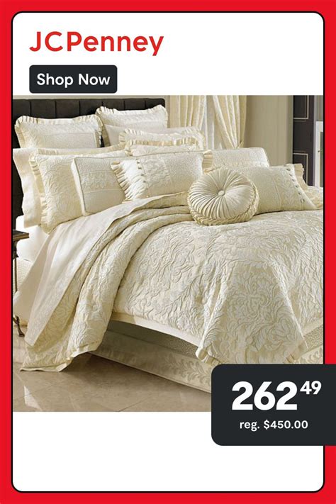 Queen Street Maddison 4 Pc Damask Scroll Comforter Set One Size