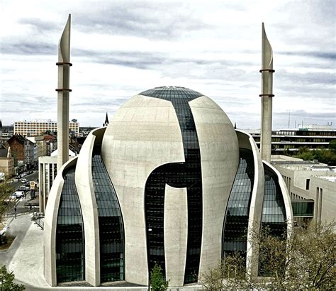 The Central Mosque In Cologne Germany Is One Of The Coolest Buildings