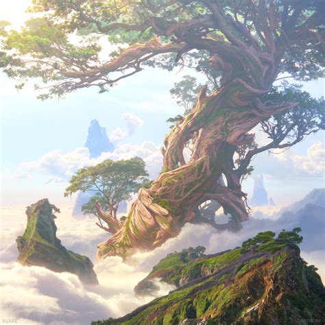 Artstation Fantasy Tree