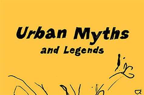 Review Urban Myths And Legends Free Hot Nude Porn Pic Gallery