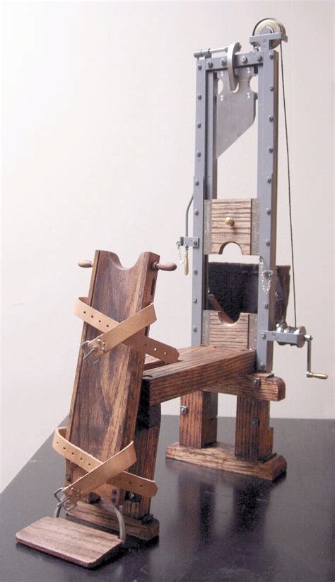 botched lethal injections leads to the return of the guillotine call the cops