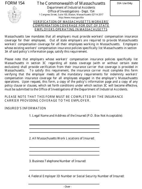 Form 154 Fill Out Sign Online And Download Fillable Pdf