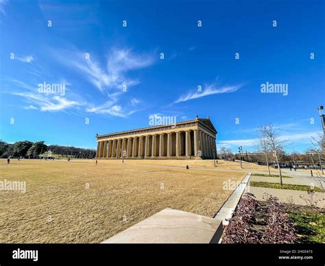 Parthenon In Centennial Park In Nashville Tennessee Is A Full Scale