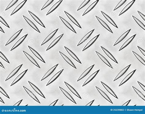 Steel Checker Plate Texture Stock Photo Image 25239882