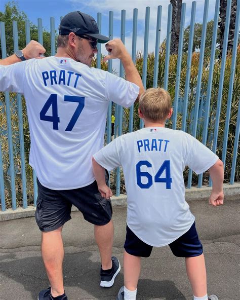 Chris Pratt Bonds With His And Anna Faris 10 Year Old Son Jack In