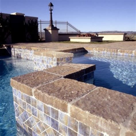 25 Ideas Of Stone Pool Deck Design Stone Pool Deck Pool Pavers Pool