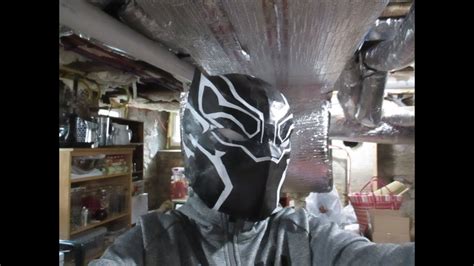 Diy Black Panther Costume Youtube