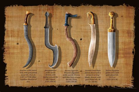 Egyptian Weapons Medieval Weapons Egyptian Symbols Ancient Egyptian