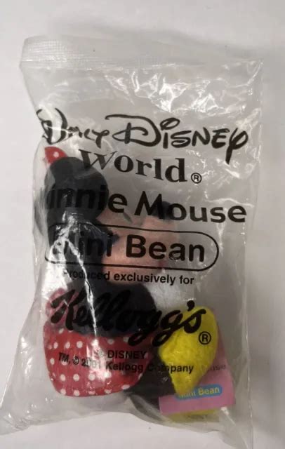 walt disney world minnie mouse mini bean kellogg s exclusive still in package 4 99 picclick