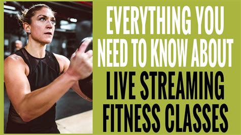 everything about live streaming fitness classes lauren foundos fortË 202 youtube