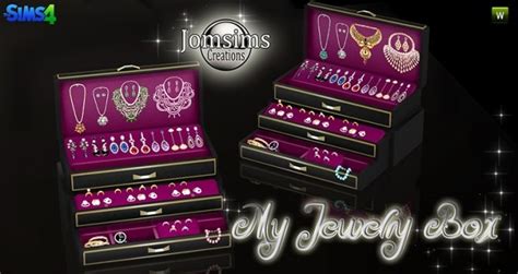 Jewelry Box At Jomsims Creations Sims 4 Updates