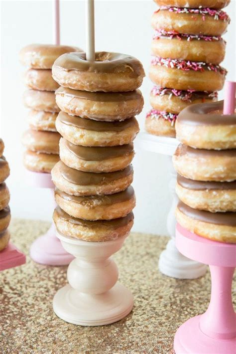 you have to see this adorable diy wedding donut bar donut dessert table dessert bars