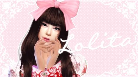 Lolita Create A Sim The Sims 4 Full Cc List Youtube