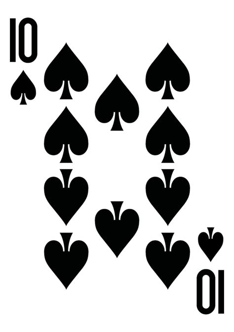 10 Of Spades By Wheelgenius Carte à Jouer Carte Thème Jeux
