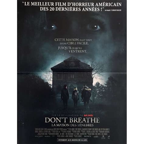 A group of teens break into a blind man's home thinking they'll get away with the perfect crime. DON'T BREATHE Movie Poster