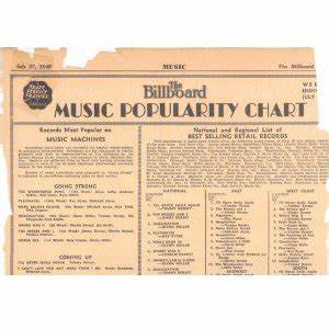 The Billboard Sales Chart Is 75 Years Old Today Vvn Music