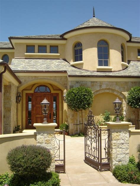 Tuscan Mediterranean Style House Plans Bedroom Tuscany Luxury Home