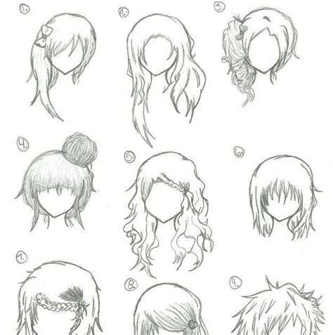 Anime Curly Hairstyles For Girls