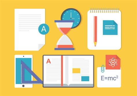 Free Flat Education Vector Elements Svg Eps Uidownload
