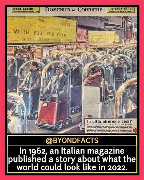 In 1962 An Italian Magazine Published A Story About What The World