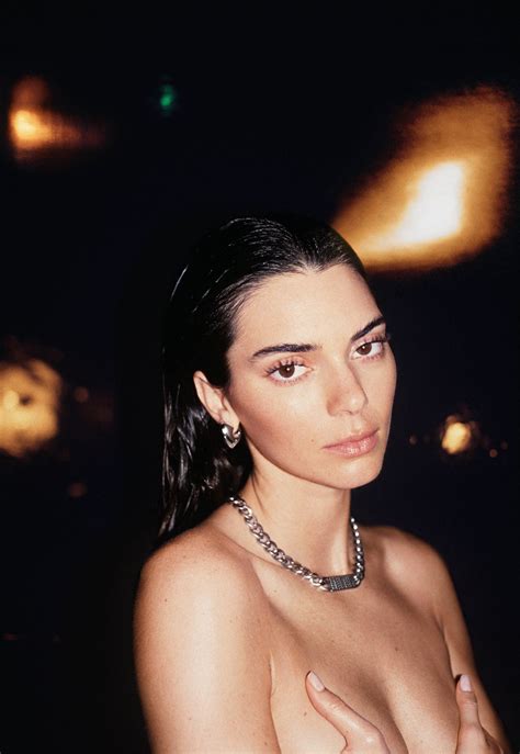 Kendall Jenner Poses Topless In 7 Inch Heels For Marc Jacobs