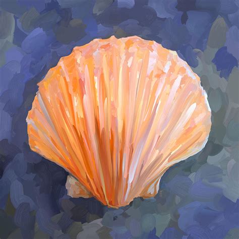 Seashell I Painting By Jai Johnson Fine Art America