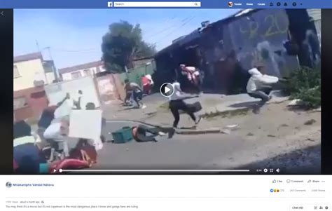 No This Video Doesnt Show A Real Cape Town Shootout — The Scene Was