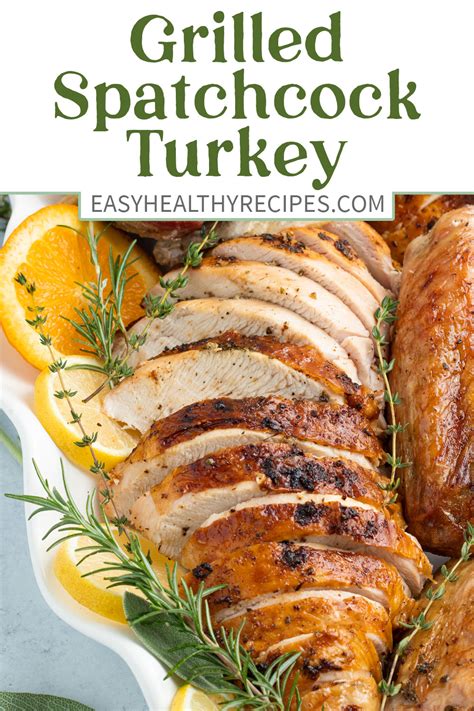 Grilled Spatchcock Turkey With Gravy Easy Healthy Recipes