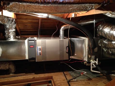 Each unit has internal coils that the ac evaporator coil is located in the home and most commonly located inside the blower compartment of your furnace or inside your air handler. Lennox SL280 furnace and evaporator coil - Yelp
