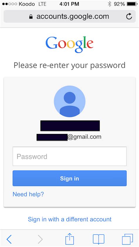 Gmail In A Mobile Browser How Do I Sign In To A