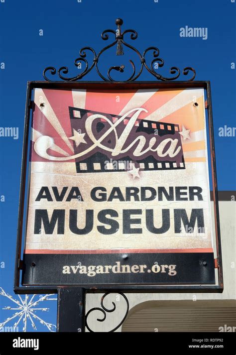 The Ava Gardner Museum In Smithfield North Carolina Stock Photo Alamy