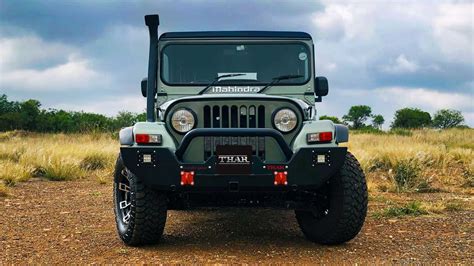 Mahindra Thar Is Classic-Looking Jeep That's Available Today - CarsRadars